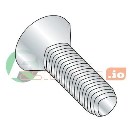 Newport Fasteners Thread Forming Screw, #6-32 x 5/8 in, Zinc Plated Steel Flat Head Phillips Drive, 10000 PK 422891